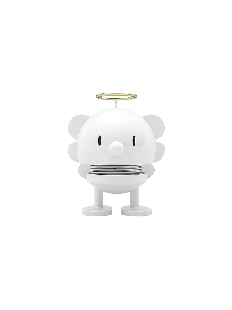 HOPTIMIST | Dekofigur Angel Bumble 7,5cm White | weiss