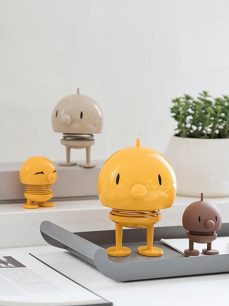 HOPTIMIST | Dekofigur Classic Bumble 10,5cm Latte |