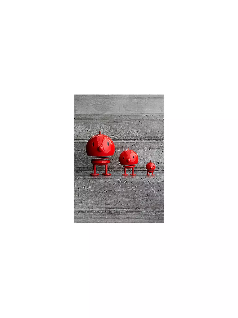 HOPTIMIST | Dekofigur Classic Bumble 7,6cm Red | grün