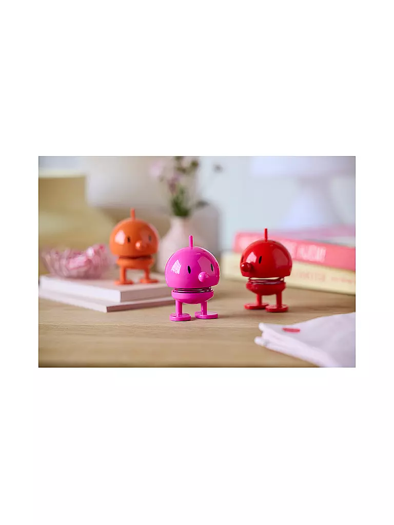 HOPTIMIST | Dekofigur Classic Bumble 7,6cm Red | grün