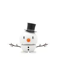 HOPTIMIST | Dekofigur Classic Bumble Snowman 7,8cm White | Weiss