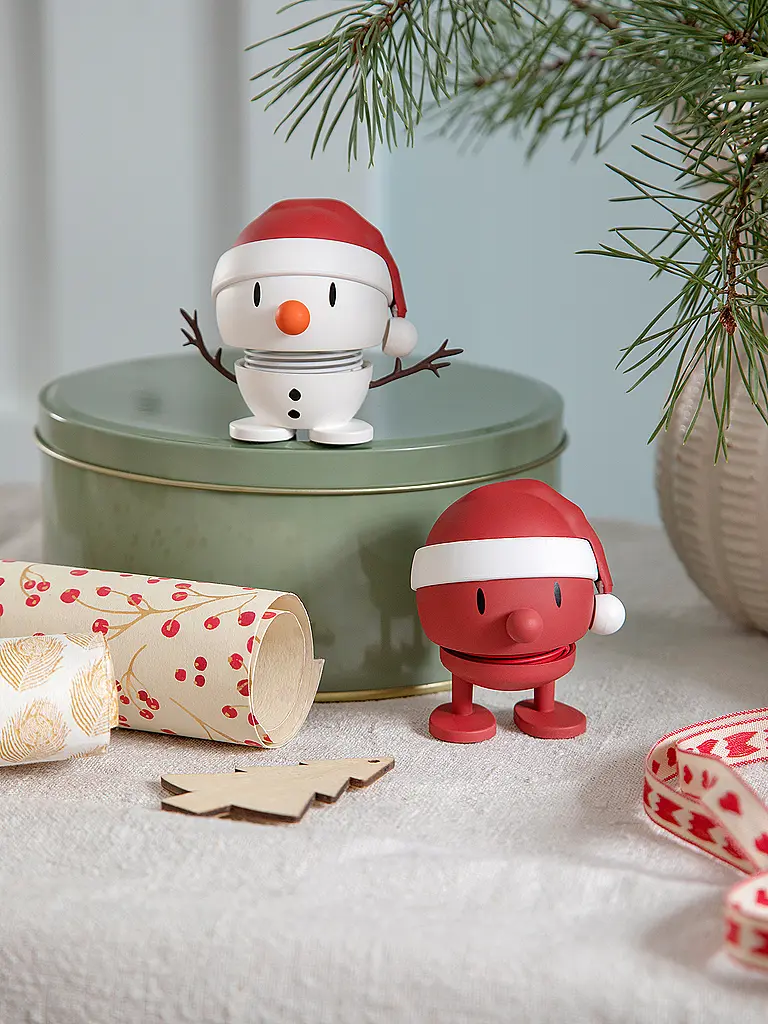 HOPTIMIST | Dekofigur Soft Bumble Snowman 6,9cm | 