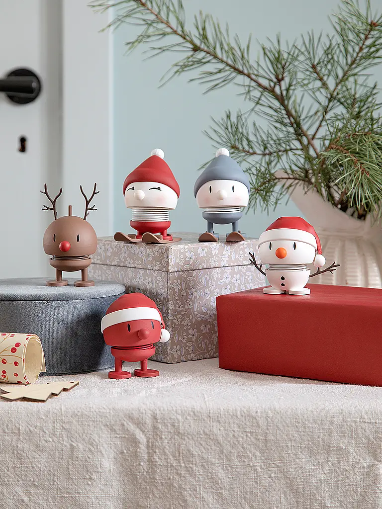 HOPTIMIST | Dekofigur Soft Bumble Snowman 6,9cm | 