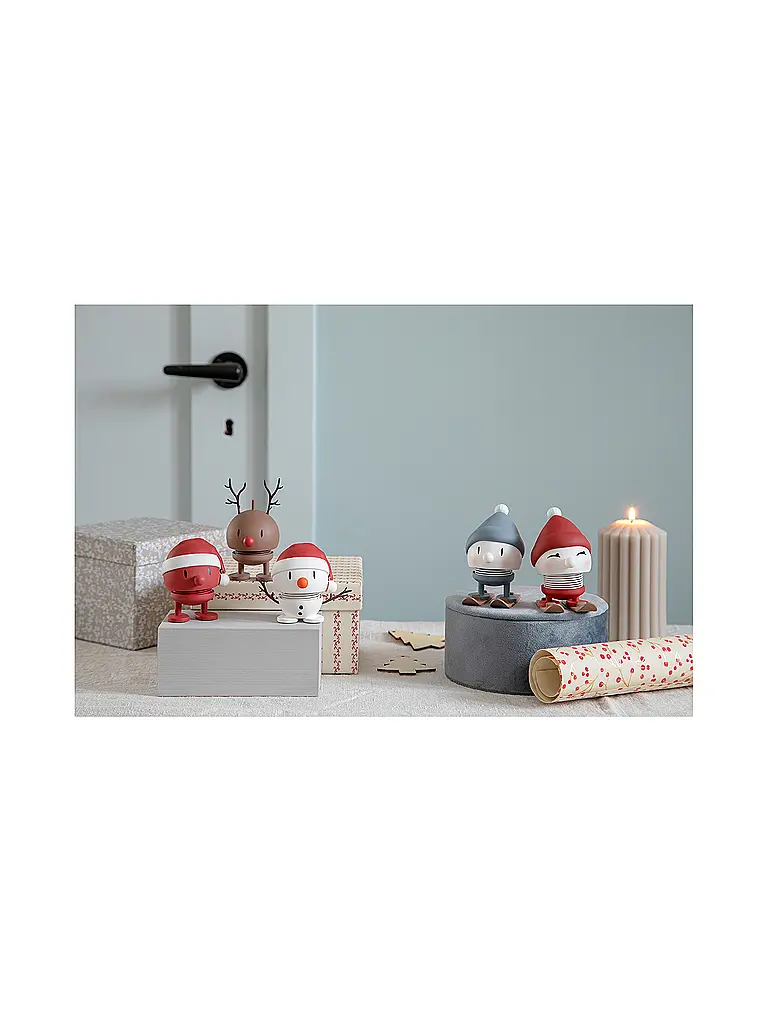 HOPTIMIST | Dekofigur Soft Bumble Snowman 6,9cm | 