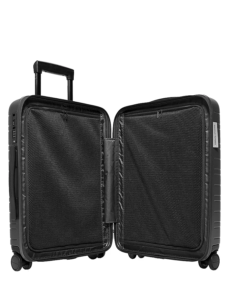 HORIZN STUDIOS | Handgepäck Trolley H5 ESSENTIAL 55cm All Black | schwarz