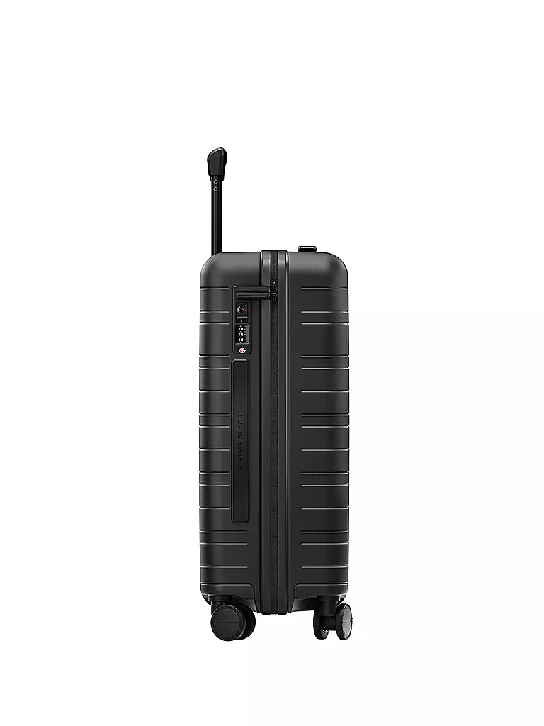 HORIZN STUDIOS | Handgepäck Trolley H5 SMART 55cm All Black | schwarz