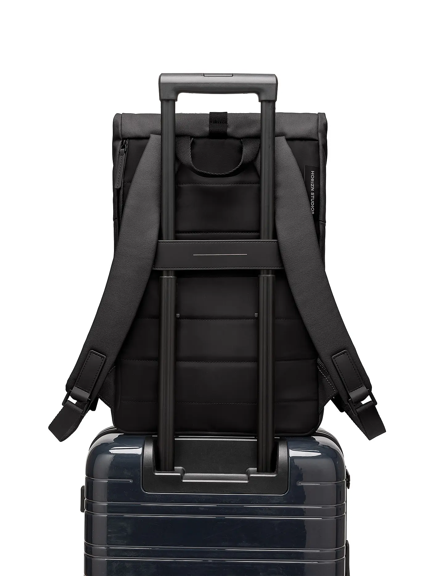 HORIZN STUDIOS | Rucksack SOFO ROLLTOP BACKPACK X | schwarz