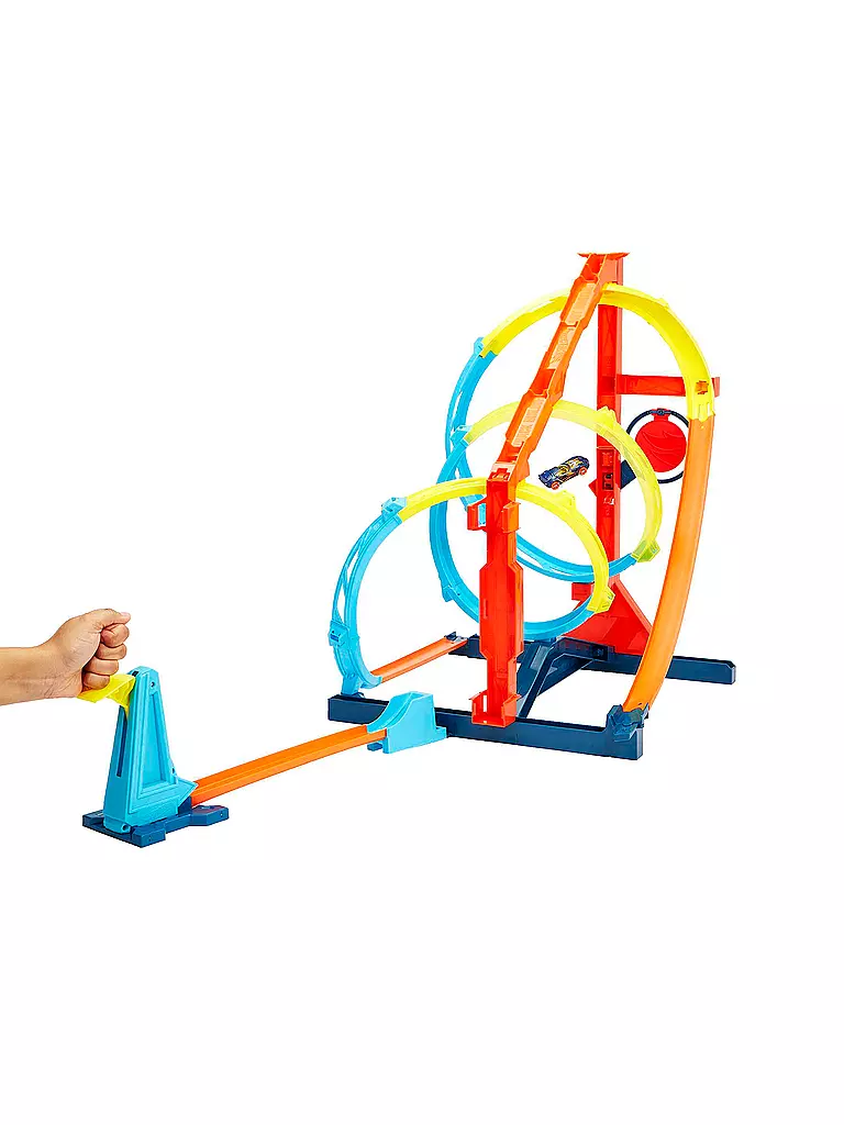 HOT WHEELS | Hot Wheels Track Builder Unlimited Corkscrew Twist Kit | keine Farbe