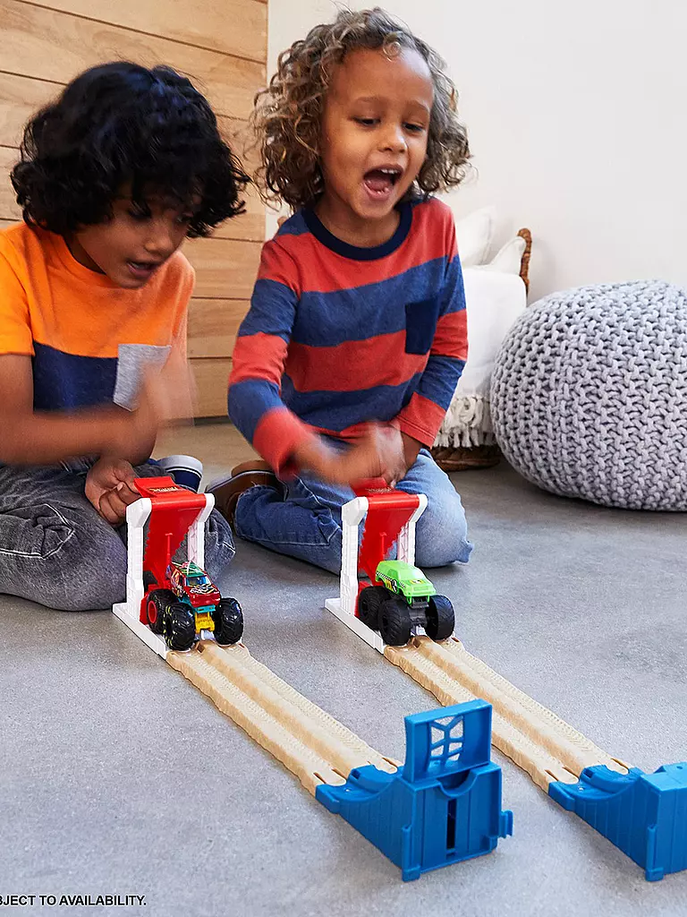 HOT WHEELS | Monster Trucks Doppel-Rampe Spielset | keine Farbe