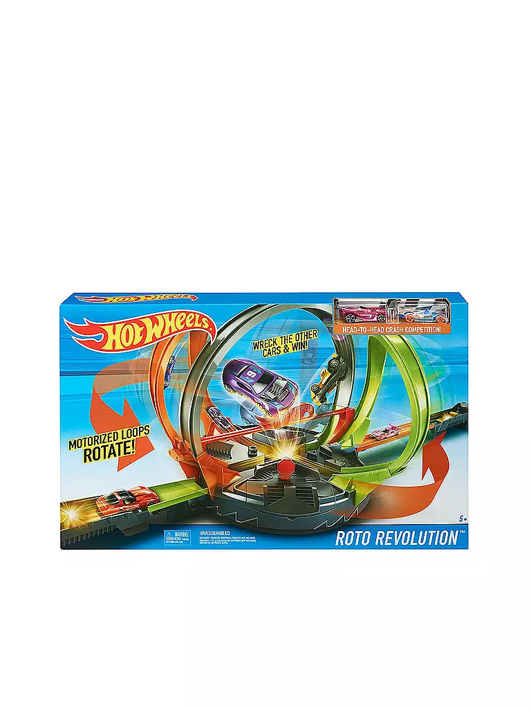 HOT WHEELS | Roto Revolution - Mega Looping Crashbahn | transparent