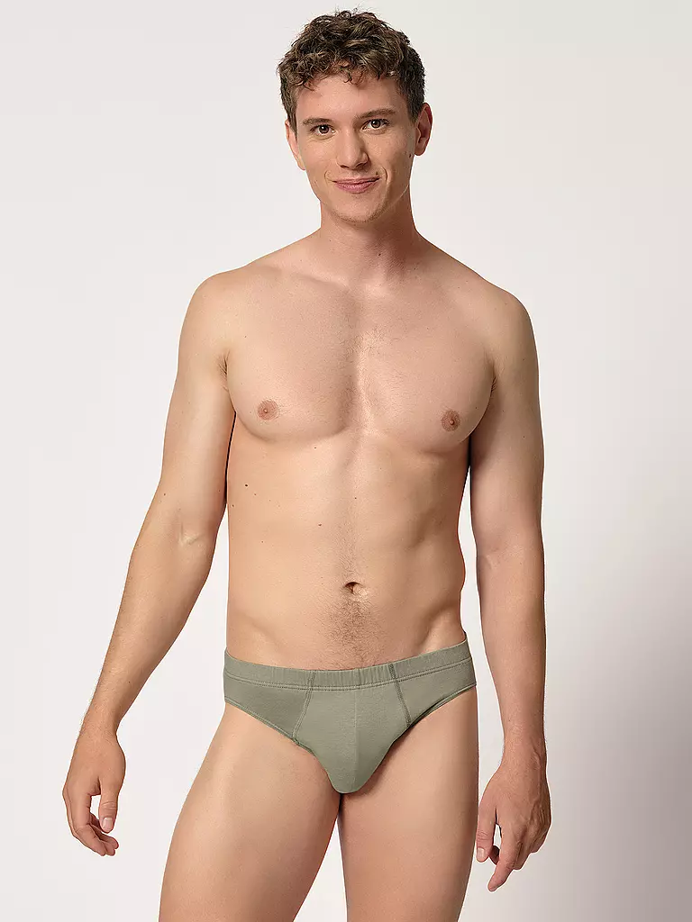 HUBER | Brasil Slip 2er Pkg. almost stripeselection | blau