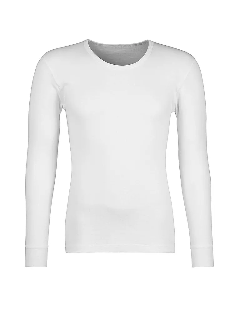 HUBER | Langarmshirt "Cormort" (Weiß) | weiss