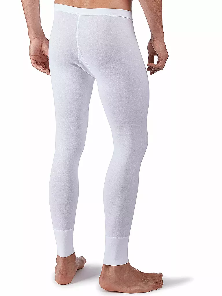 HUBER | Lange Unterhose "Comfort" (Weiß) | weiss