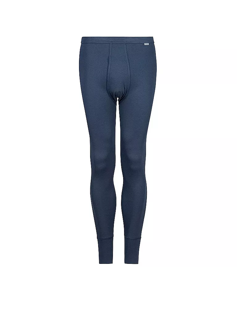HUBER | Lange Unterhose mit Eingriff "Comfort" (Marine) | blau