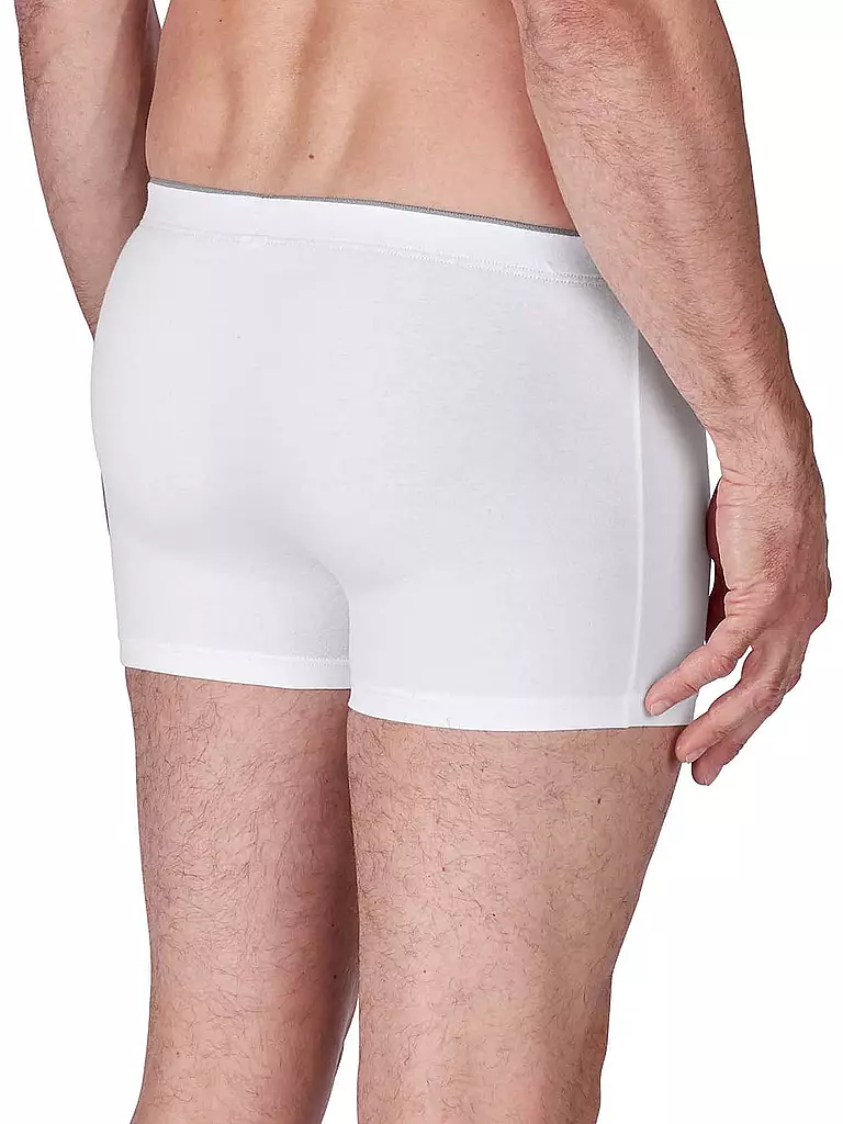 HUBER | Pants 3er Pkg  Just Comfort white | blau
