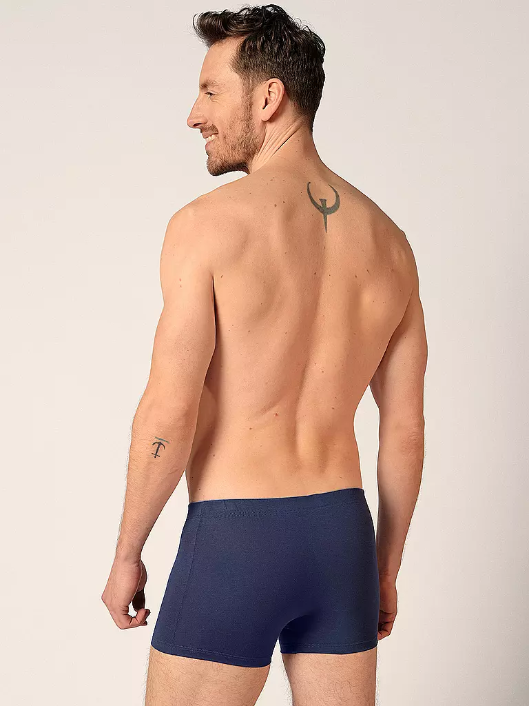 HUBER | Pants 3er Pkg. blue black selection | weiss