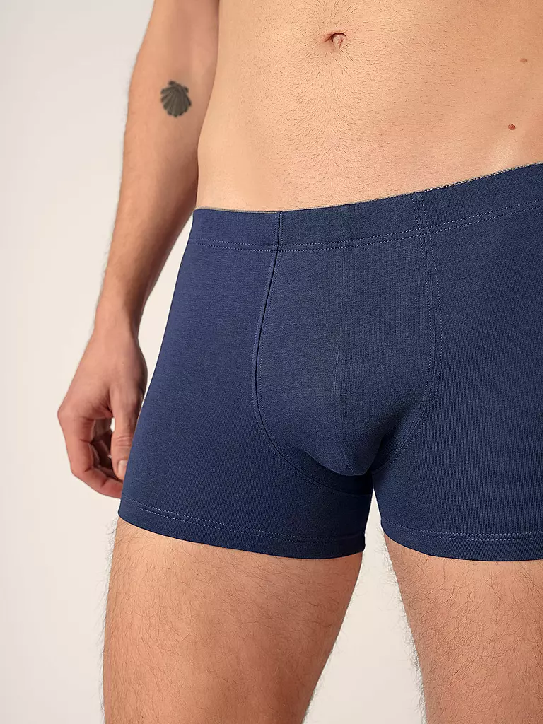 HUBER | Pants 3er Pkg. blue black selection | weiss