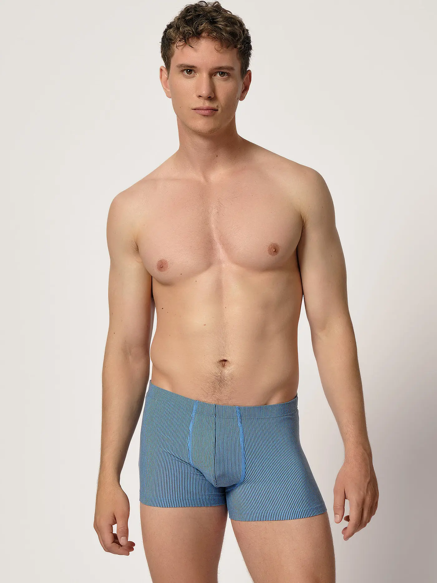HUBER | Pants prismazure asphalt | blau