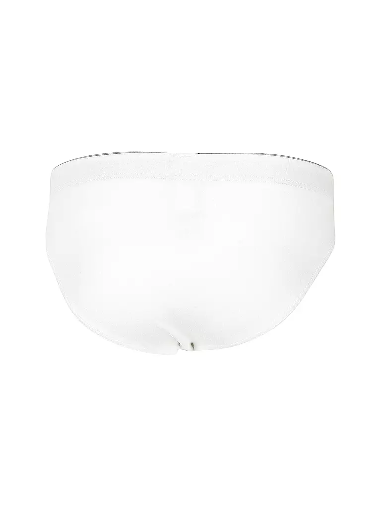 HUBER | Slip 3er Pkg Just Comfort Weiss | blau