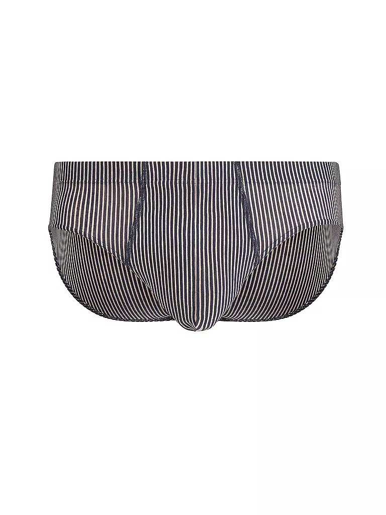 HUBER | Slip sky sand pinstripe  | braun