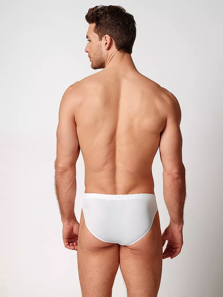 HUBER | Slip white | schwarz