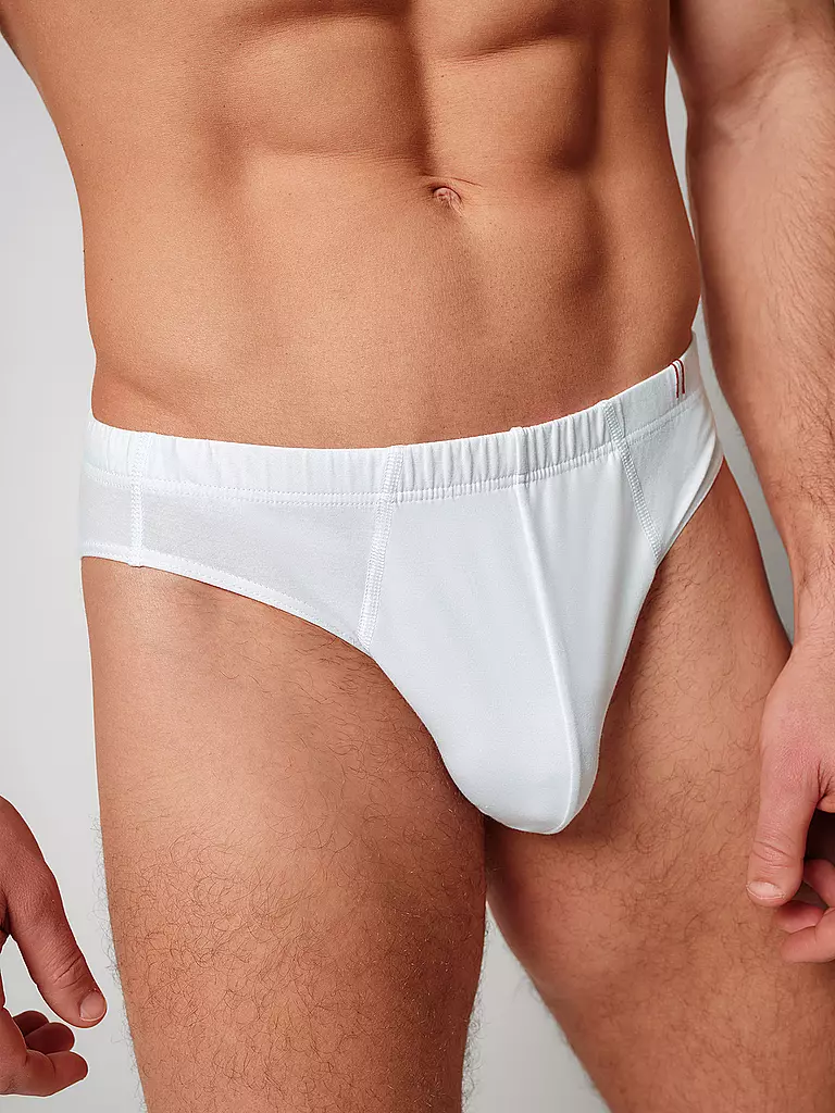 HUBER | Slip white | schwarz