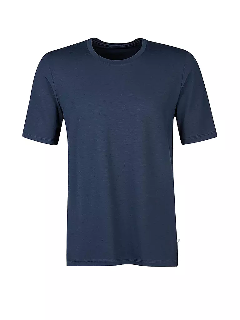 HUBER | T-Shirt "24 hours Men Lounge" (Tessimaglia Blue) | blau