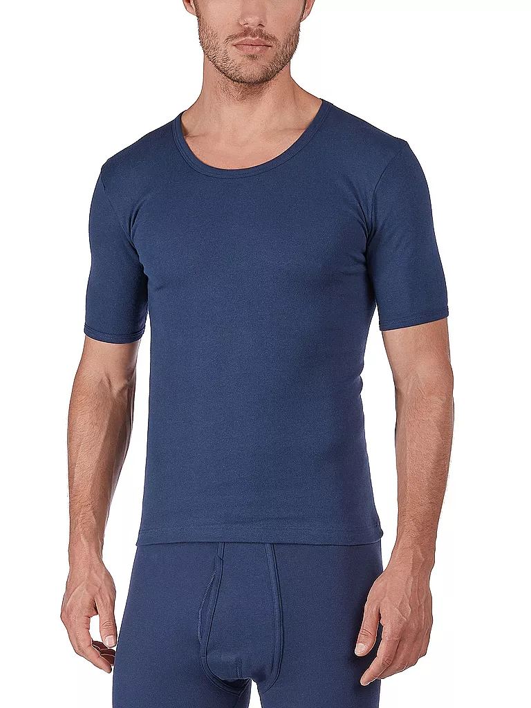 HUBER | T-Shirt "Comfort" (Marine) | blau