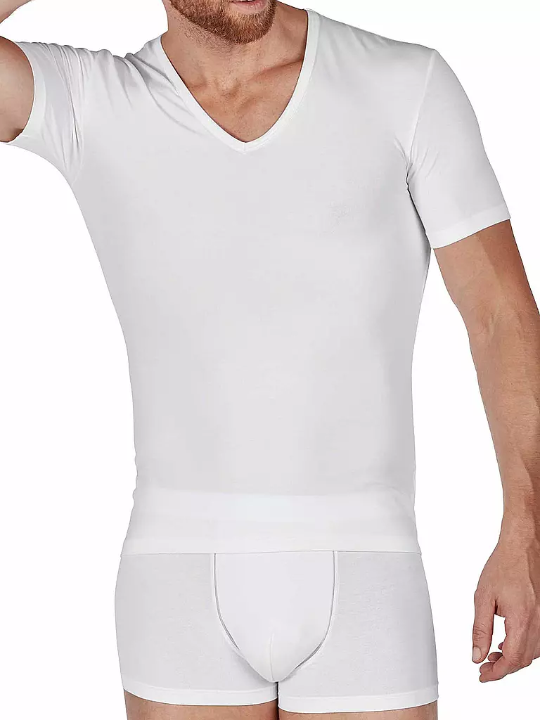 HUBER | T-Shirt "Cool Performance" (Weiss) | weiß
