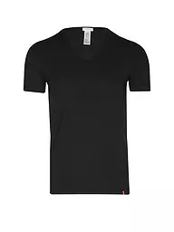HUBER | T-Shirt  | schwarz