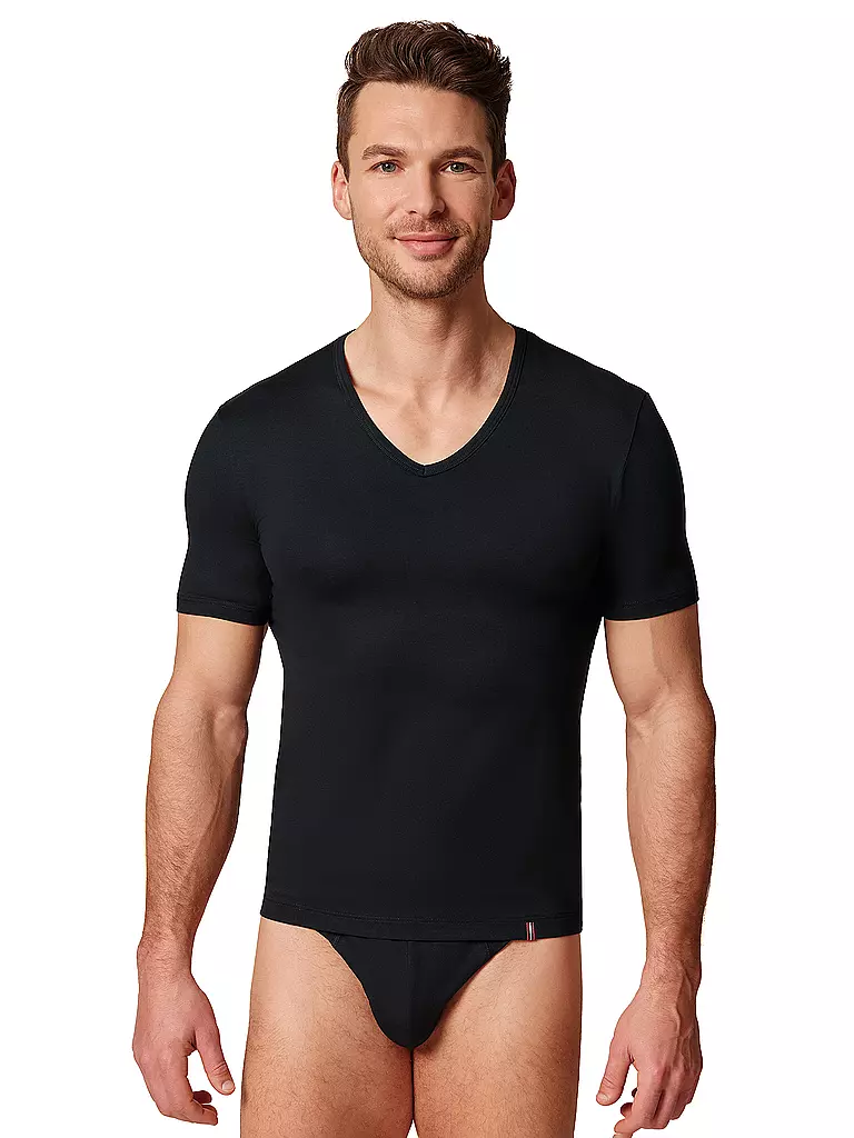 HUBER | T-Shirt | schwarz