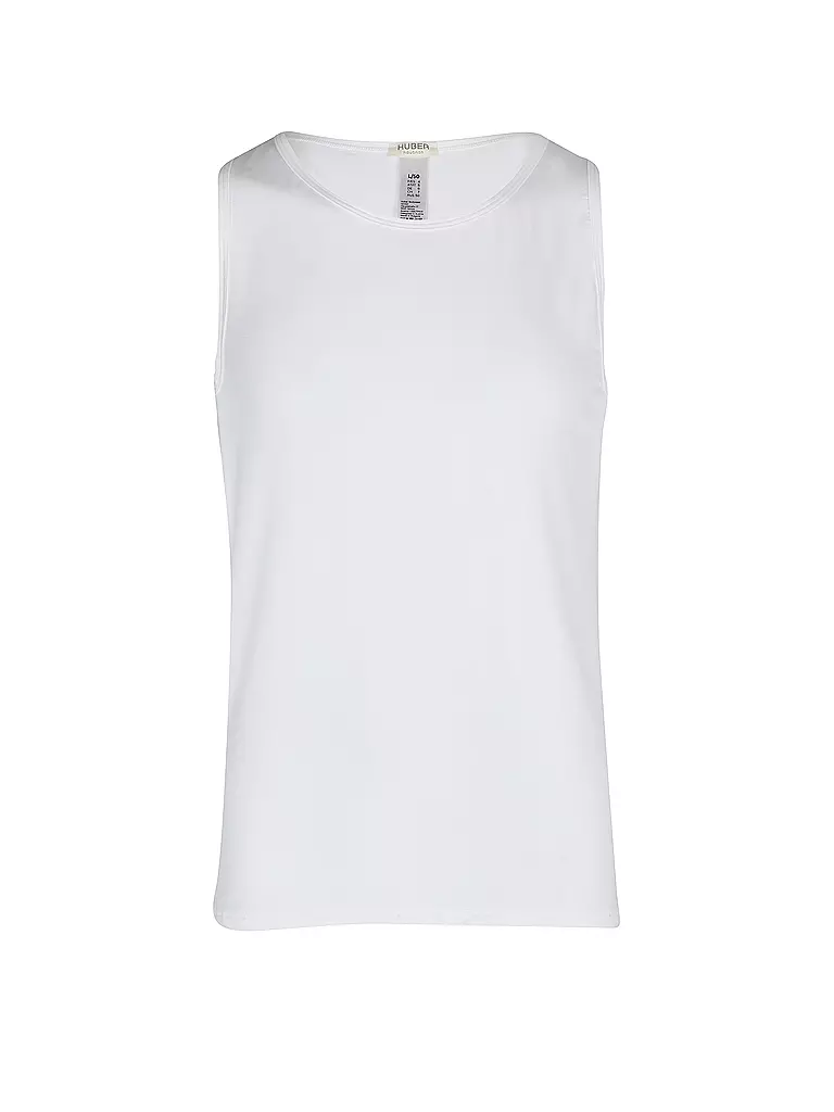 HUBER | Tanktop | weiss