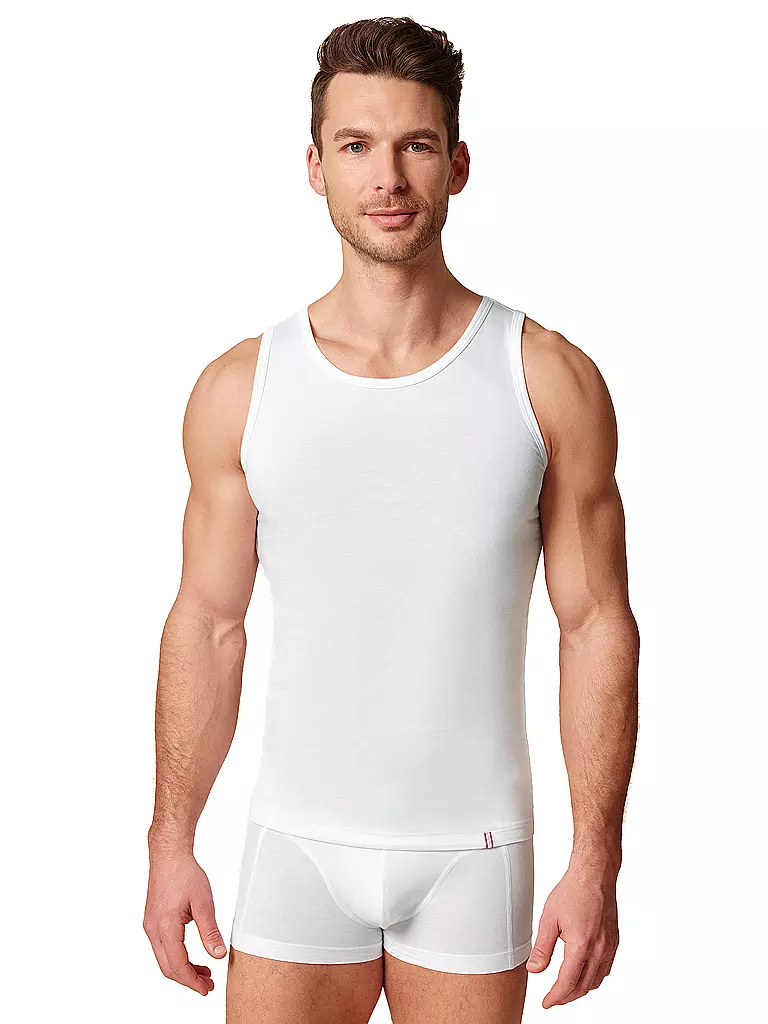 HUBER | Unterhemd white | weiss