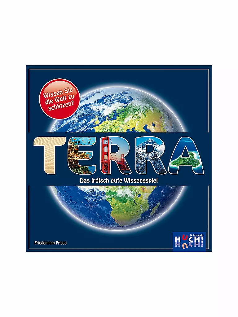 HUCH | Brettspiel - Terra - neues Design | keine Farbe