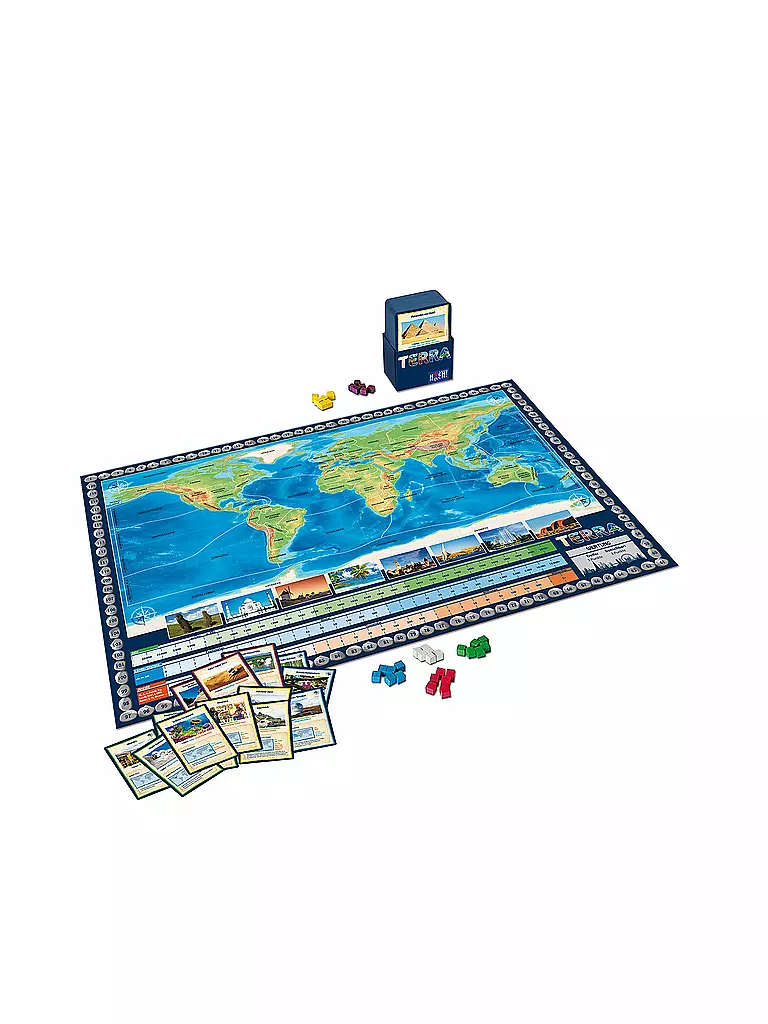 HUCH | Brettspiel - Terra - neues Design | keine Farbe