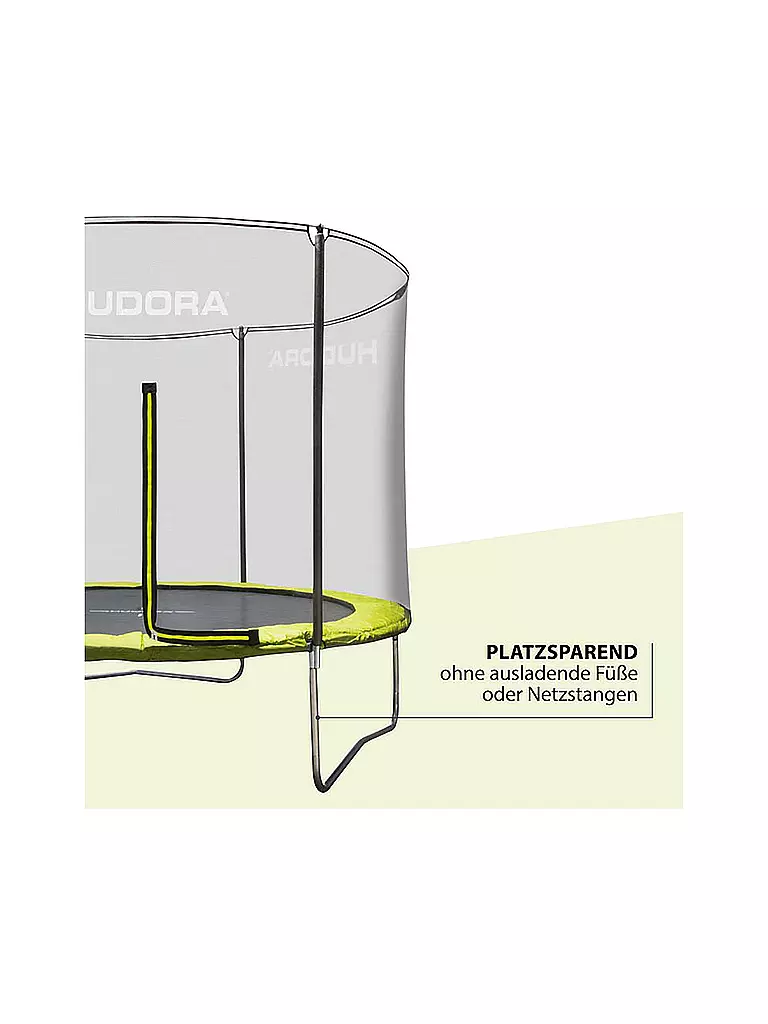 HUDORA | Fabulous Trampolin 300 | keine Farbe