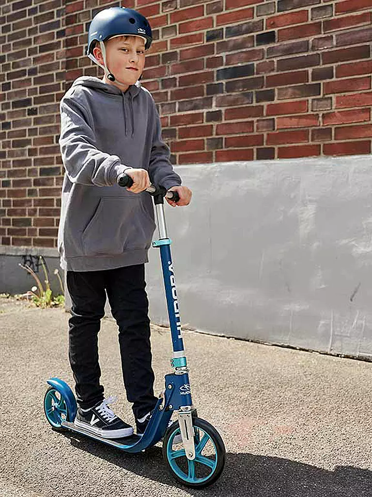 HUDORA | Roller BigWheel® 215 Scooter Azurblau | blau