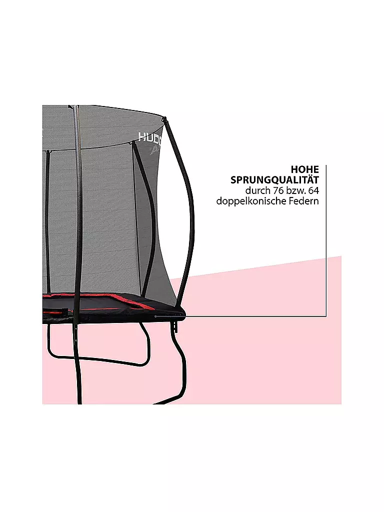 HUDORA | Trampolin 4square 215 x 305 cm | keine Farbe