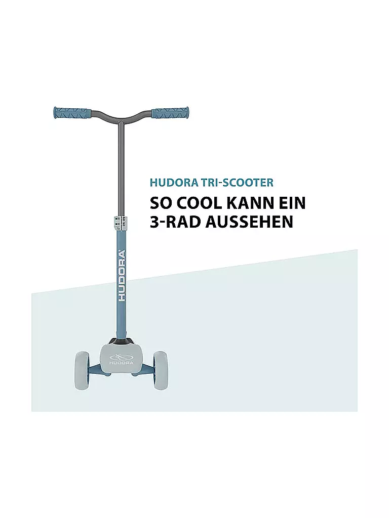 HUDORA | Tri-Scooter blau | keine Farbe