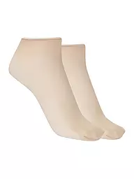 HUDSON | Feinstrumpfsöckchen SIMPLY 20 2er Pkg. skin | beige