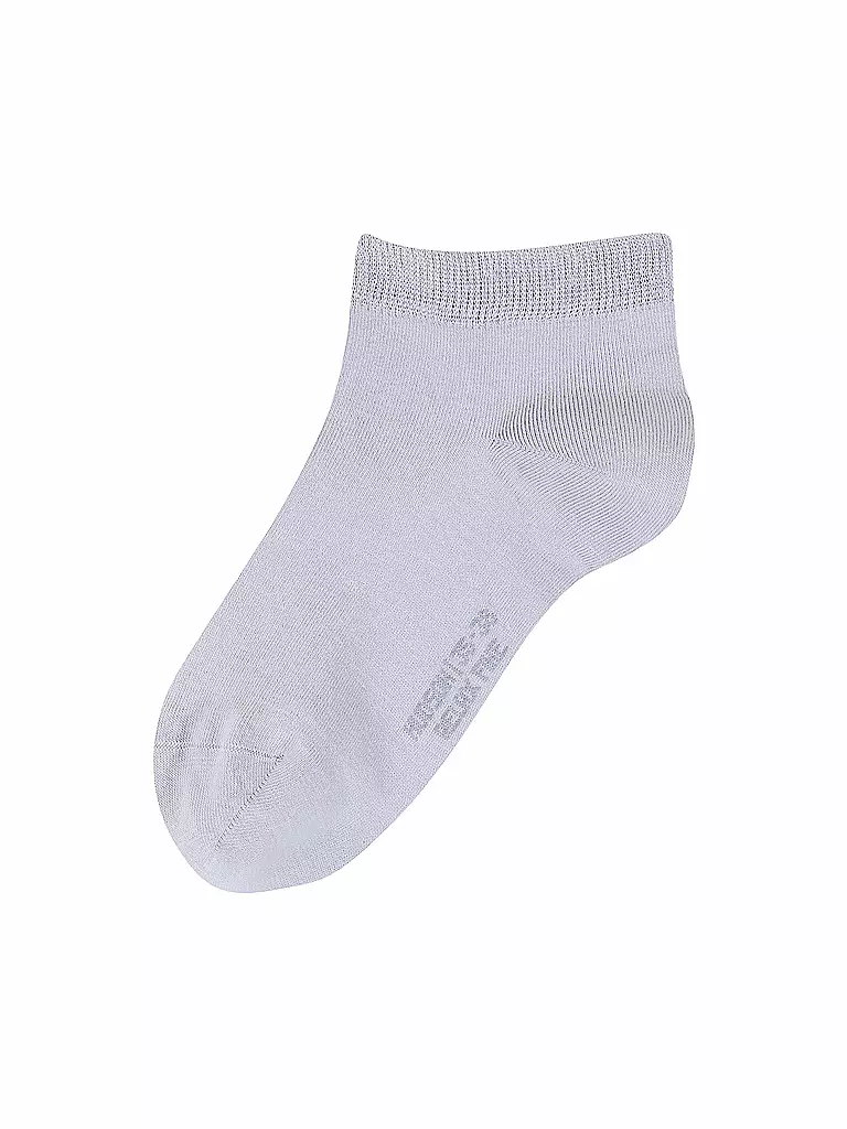 HUDSON | Kurzsocken Relax Fein silber | grau