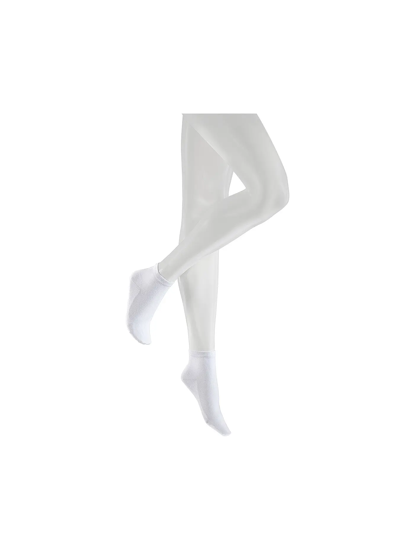 HUDSON | Kurzsocken beigemel. | weiss