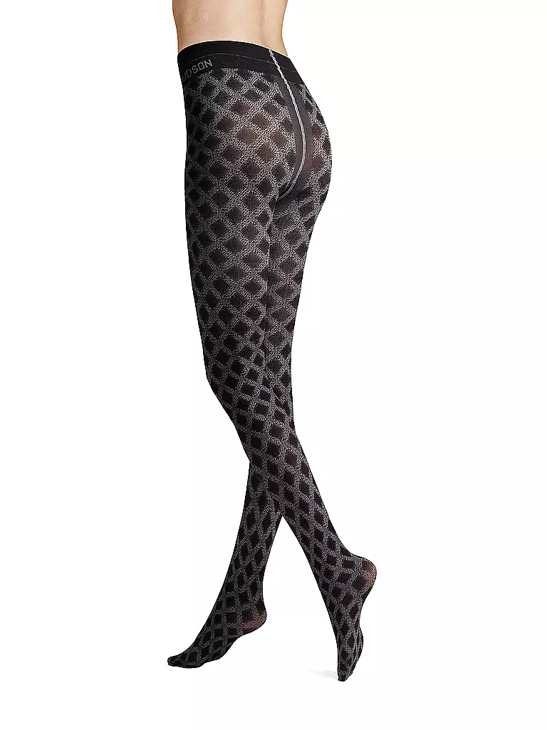 HUDSON | Modestrumpfhose SPIRIT LINE black | schwarz