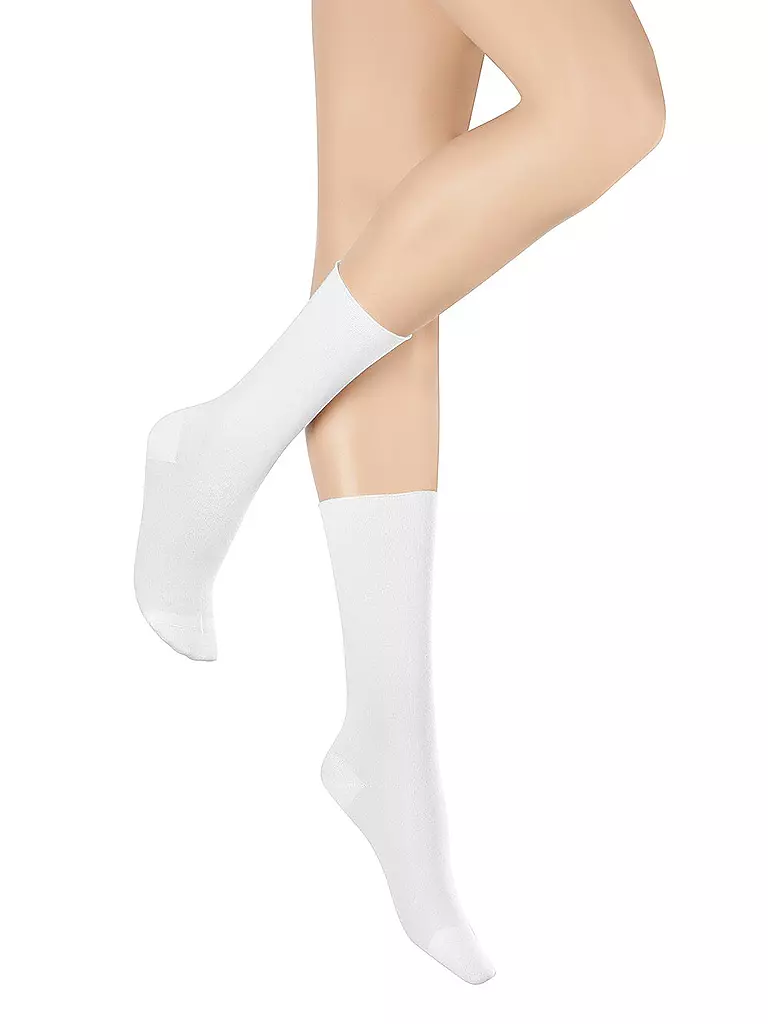 HUDSON | Socken RELAX FINE white | weiss