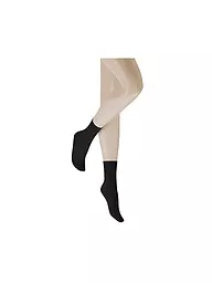 HUDSON | Socken RELAX LEIGHT Beige  | schwarz