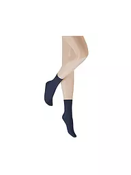 HUDSON | Socken RELAX LEIGHT Beige  | blau