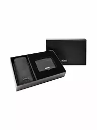 HUGO BOSS | Geschenkbox mit Handyhülle und Kartenetui | schwarz