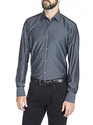 HUGO BOSS | Hemd Regular-Fit "Enzo" | grau