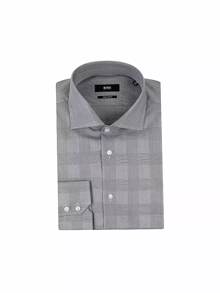 HUGO BOSS | Hemd Regular-Fit "Gerald" | grau