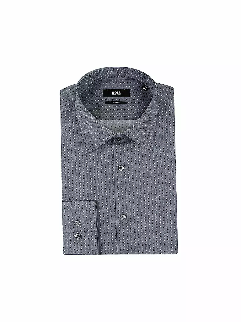 HUGO BOSS | Hemd Slim-Fit "Jacob" | grau